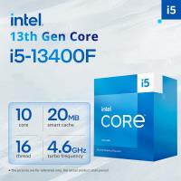 INTEL CORE I5-13400F 2.5 GHz 4.6 GHz 20MB LGA1700P VGA'sız, Fanlı, 65W Maksimum Turbo Güç 148W,